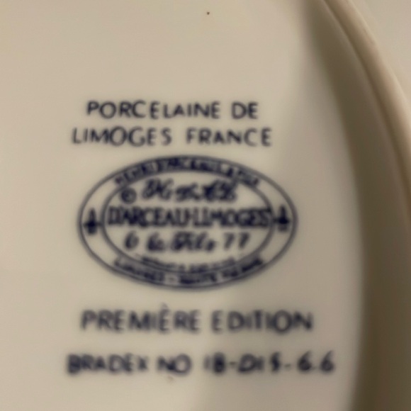 La Pointe de Vert Galant et le Pont Neuf Collector Plate - Picture 6 of 12